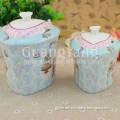 Standard Export Safety Package Ceramic Tea Coffee Sugar Canister Set